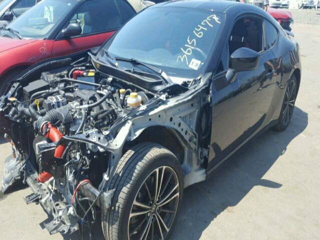 JF1ZNAA13F9707674 - 2015 TOYOTA SCION FR-S BLACK photo 2