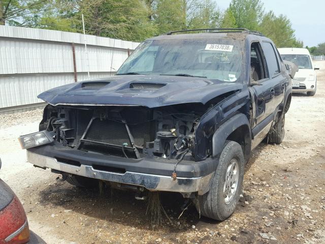 3GNEC12T04G139936 - 2004 CHEVROLET AVALANCHE BLUE photo 2