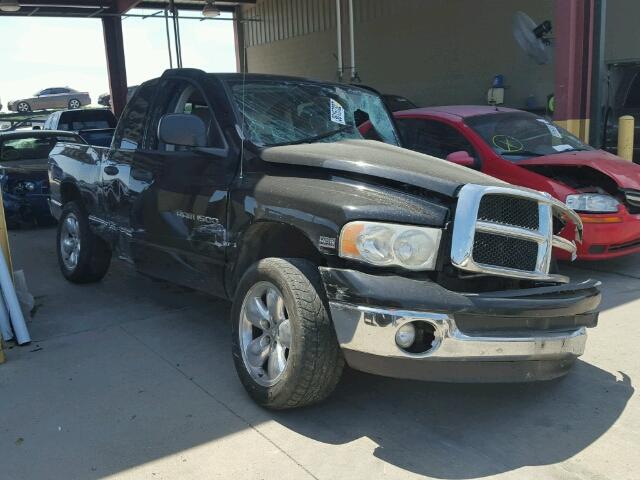 1D7HA18D05S246934 - 2005 DODGE RAM 1500 S BLACK photo 1