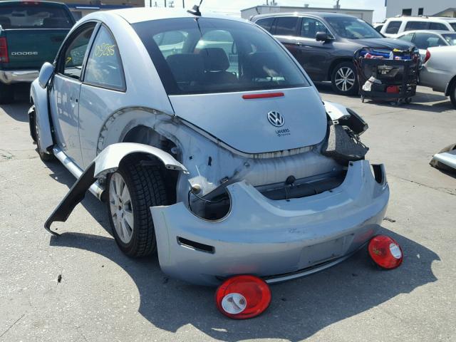 3VWRW31C99M512041 - 2009 VOLKSWAGEN NEW BEETLE 蓝色 照片 3