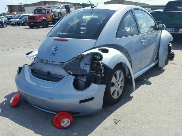3VWRW31C99M512041 - 2009 VOLKSWAGEN NEW BEETLE 蓝色 照片 4