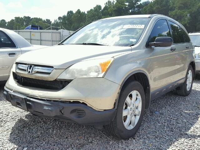 JHLRE38579C001302 - 2009 HONDA CR-V GOLD photo 2