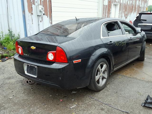 1G1ZC5E10BF383136 - 2011 CHEVROLET MALIBU 1LT 黑色 照片 4