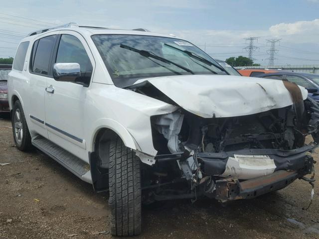 5N1AA0NE1CN612460 - 2012 NISSAN ARMADA SV WHITE photo 1