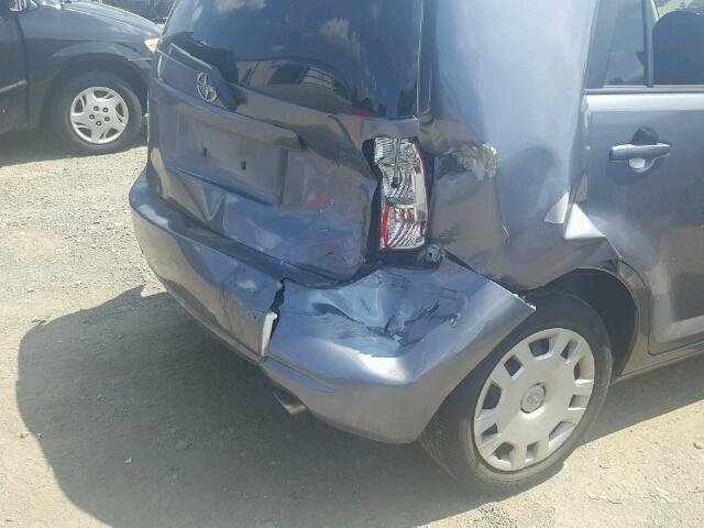 JTLZE4FE0A1116723 - 2010 TOYOTA SCION XB BLUE photo 9