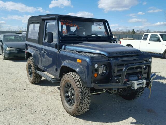 SALDV2288RA939429 - 1994 LAND ROVER DEFENDER 9 BLACK photo 1