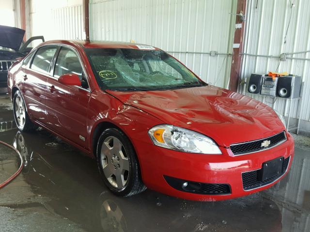 2G1WD58C281202342 - 2008 CHEVROLET IMPALA SUP 红色 照片 1