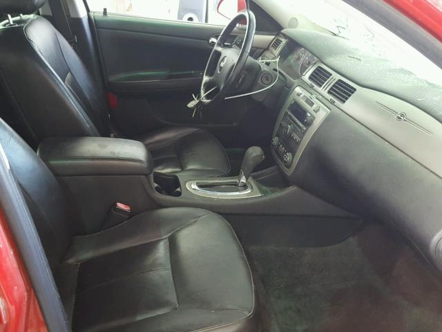 2G1WD58C281202342 - 2008 CHEVROLET IMPALA SUP 红色 照片 5