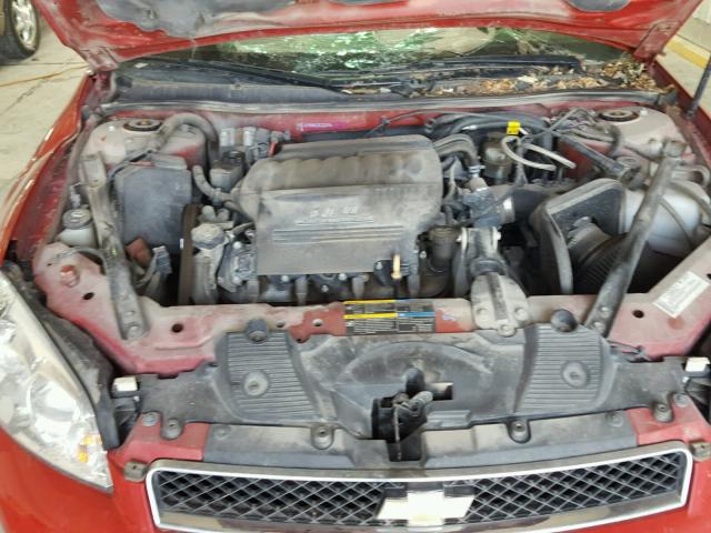 2G1WD58C281202342 - 2008 CHEVROLET IMPALA SUP 红色 照片 7