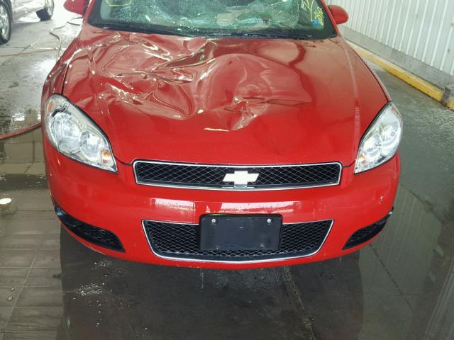 2G1WD58C281202342 - 2008 CHEVROLET IMPALA SUP 红色 照片 9