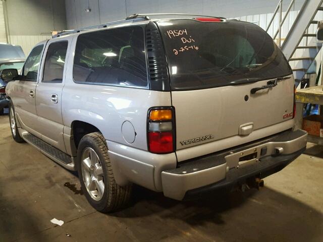 1GKFK66U95J217747 - 2005 GMC YUKON XL SILVER photo 3