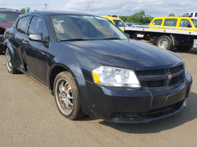 1B3CC4FB9AN170254 - 2010 DODGE AVENGER SX BLACK photo 1