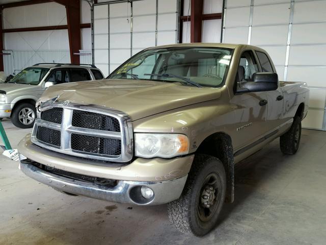 3D7KU28C83G851993 - 2003 DODGE RAM 2500 S GOLD photo 2