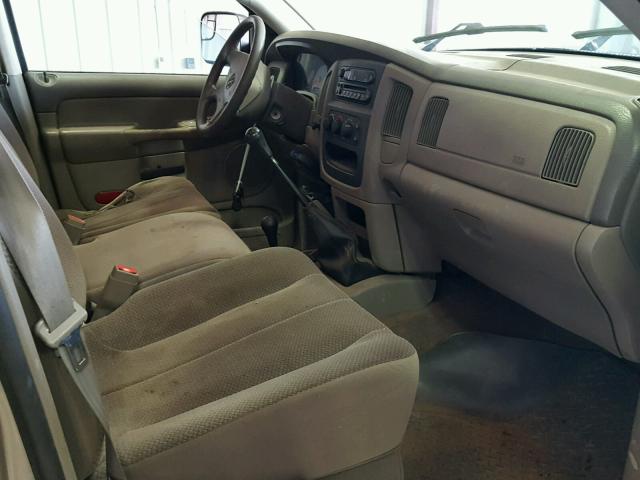 3D7KU28C83G851993 - 2003 DODGE RAM 2500 S GOLD photo 5