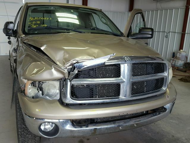 3D7KU28C83G851993 - 2003 DODGE RAM 2500 S GOLD photo 7