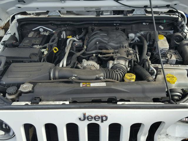 1C4GJWAG5DL519351 - 2013 JEEP WRANGLER S WHITE photo 7