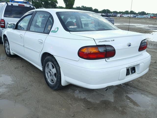 1G1NE52J02M636755 - 2002 CHEVROLET MALIBU LS 白色 照片 3