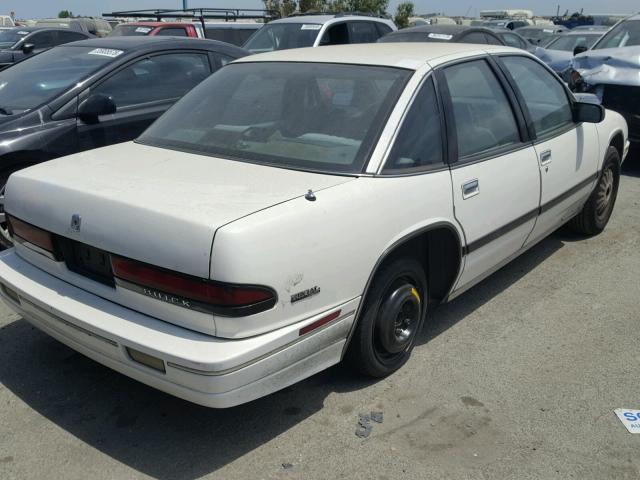 2G4WB54L0M1874621 - 1991 BUICK REGAL CUST WHITE photo 4