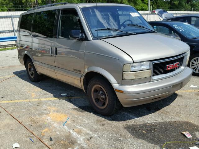 1GKDM19W71B500606 - 2001 GMC SAFARI XT TAN photo 1