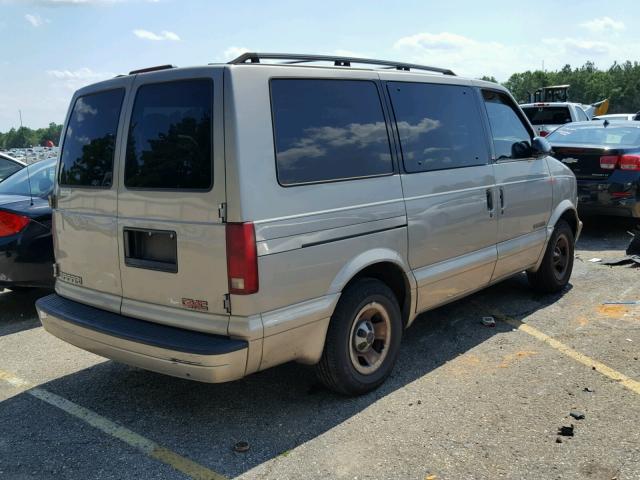 1GKDM19W71B500606 - 2001 GMC SAFARI XT TAN photo 4