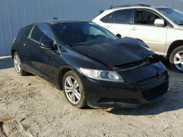 JHMZF1C40BS004209 - 2011 HONDA CR-Z BLACK photo 1