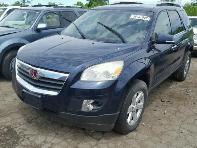 5GZEV23718J277076 - 2008 SATURN OUTLOOK XR ლურჯი ფოტო 2