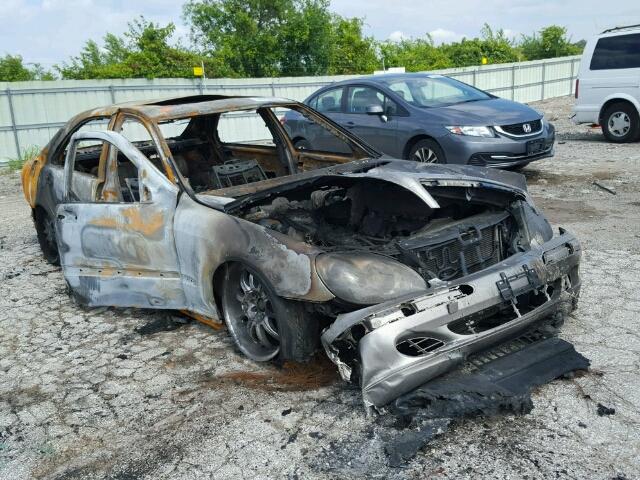 WDBNG70J83A335927 - 2003 MERCEDES-BENZ S BURN photo 1