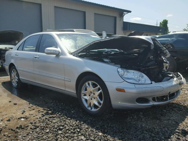 WDBNG75J93A368945 - 2003 MERCEDES-BENZ S 500 SILVER photo 1