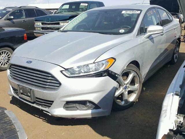 3FA6P0H74GR355518 - 2016 FORD FUSION SILVER photo 2