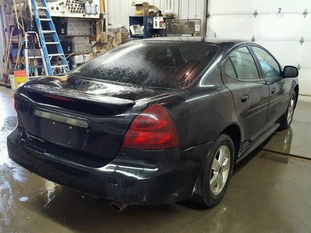 2G2WP522X51201440 - 2005 PONTIAC GRAND PRIX BLACK photo 4