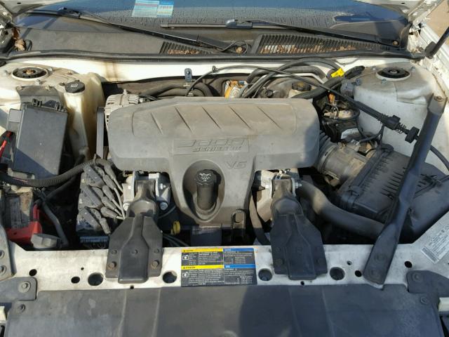 2G4WD582171124595 - 2007 BUICK LACROSSE C WHITE photo 7