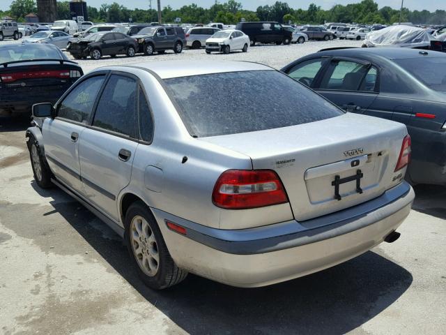 YV1VS29591F738057 - 2001 VOLVO S40 1.9T SILVER photo 3