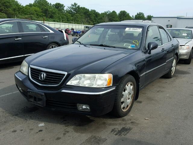 JH4KA96654C002240 - 2004 ACURA 3.5RL BLACK photo 2