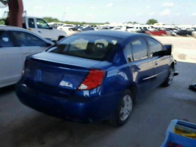 1G8AJ52F75Z126790 - 2005 SATURN ION LEVEL BLUE photo 4