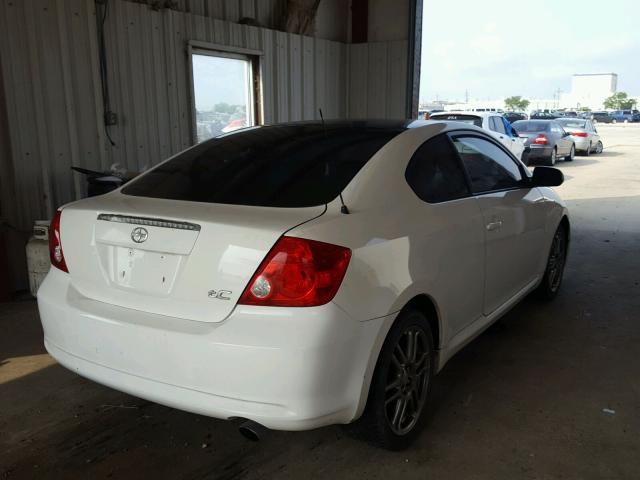 JTKDE177860093783 - 2006 TOYOTA SCION TC 白色 照片 4
