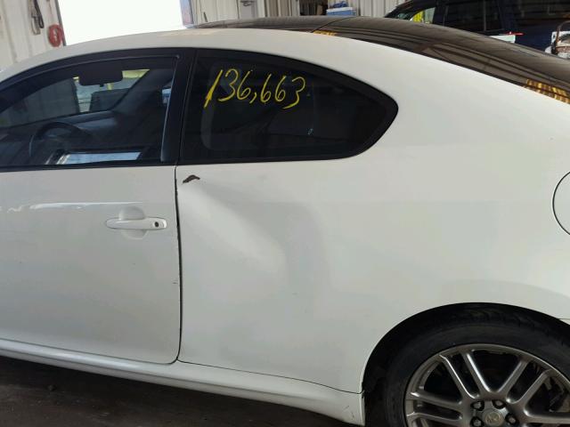 JTKDE177860093783 - 2006 TOYOTA SCION TC 白色 照片 9