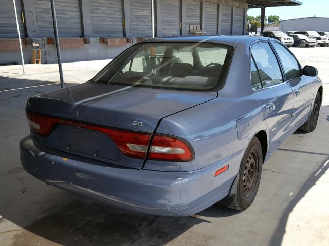 4A3AJ56G2RE116882 - 1994 MITSUBISHI GALANT ES BLUE photo 4