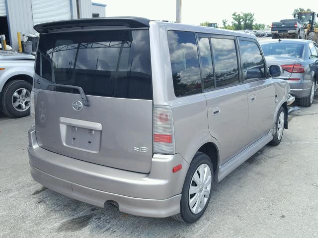 JTLKT324240149604 - 2004 TOYOTA SCION XB თაფლისფერი ფოტო 4