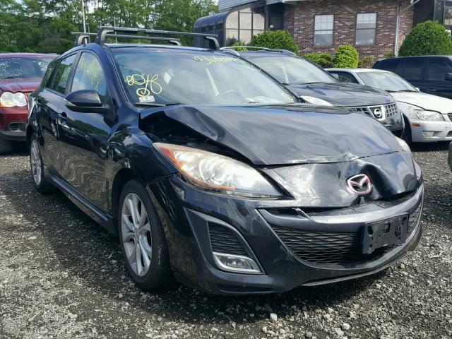 JM1BL1H57A1220933 - 2010 MAZDA 3 S BLACK photo 1