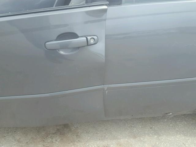 1G1ZS57F07F133530 - 2007 CHEVROLET MALIBU LS ნაცრისფერი ფოტო 10