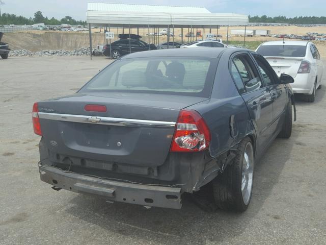 1G1ZS57F07F133530 - 2007 CHEVROLET MALIBU LS ნაცრისფერი ფოტო 4
