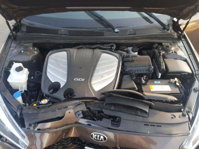 KNALN4D73E5131122 - 2014 KIA CADENZA PR GOLD photo 7