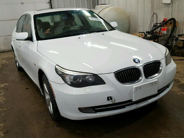 WBANV13598CZ56699 - 2008 BMW 528 XI WHITE photo 1