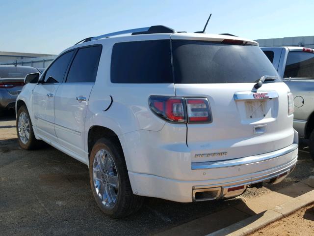 1GKKRTKD2GJ128409 - 2016 GMC ACADIA DEN WHITE photo 3