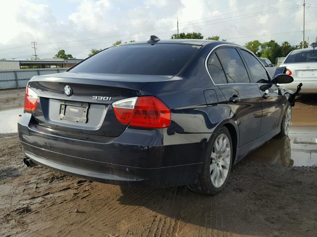 WBAVB33546KR75894 - 2006 BMW 330 I BLACK photo 4