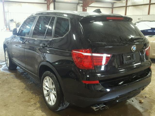 5UXWZ7C33H0V87190 - 2017 BMW X3 SDRIVE2 Қара фото 3
