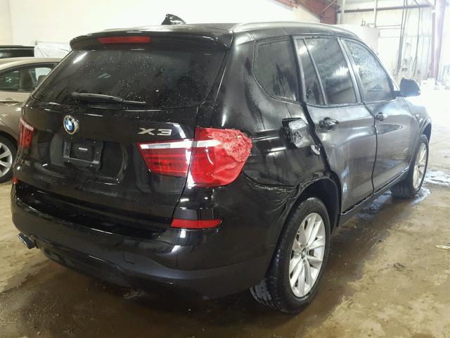 5UXWZ7C33H0V87190 - 2017 BMW X3 SDRIVE2 Қара фото 4