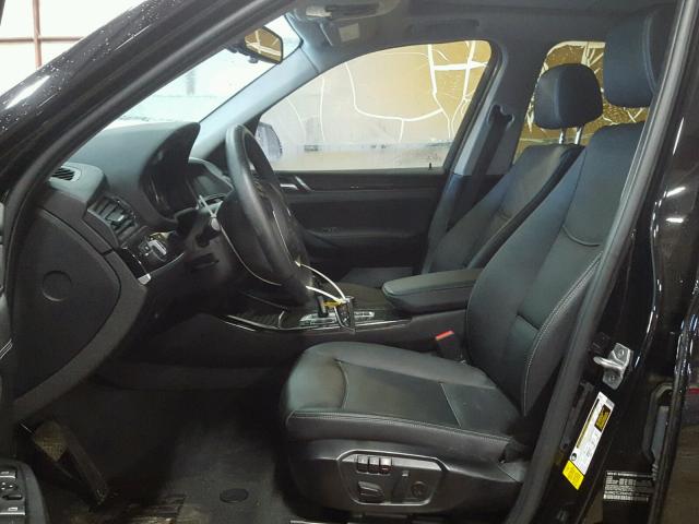 5UXWZ7C33H0V87190 - 2017 BMW X3 SDRIVE2 Қара фото 5