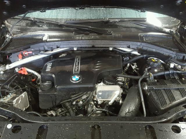 5UXWZ7C33H0V87190 - 2017 BMW X3 SDRIVE2 Қара фото 7