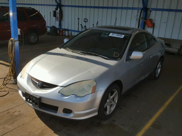 JH4DC53843C011401 - 2003 ACURA RSX SILVER photo 2